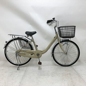 【クーポン対象】中古 自転車 激安 軽快車 maruishi Romance 24インチ 変速なし 整備士点検済み