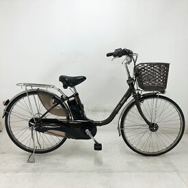 【クーポン対象★8/1(金)〜8/31(日)23:59まで】中古 自転車 激安 電動アシスト パナソニック ViVi DX 26インチ 内装3段 整備士点検済み