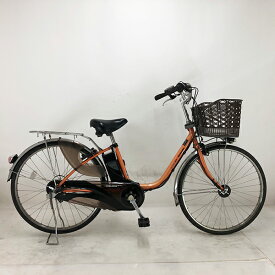 【クーポン対象★8/1(金)〜8/31(日)23:59まで】中古 自転車 激安 電動アシスト パナソニック vivi DX 26インチ 内装3段 整備士点検済み
