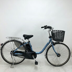 【クーポン対象★8/1(金)〜8/31(日)23:59まで】中古 自転車 激安 電動アシスト パナソニック ViVi DX 26インチ 内装3段 整備士点検済み