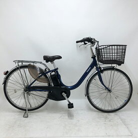 【クーポン対象★8/1(金)〜8/31(日)23:59まで】中古 自転車 激安 電動アシスト パナソニック ViVi L 26インチ 内装3段 整備士点検済み