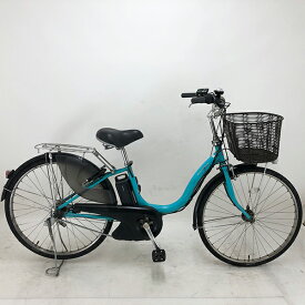 【クーポン対象】中古 自転車 激安 電動アシスト YAMAHA PAS Natura 26インチ 内装3段 整備士点検済み