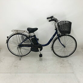 【クーポン対象★8/1(金)〜8/31(日)23:59まで】中古 自転車 激安 電動アシスト パナソニック ViVi SX 26インチ 内装3段 整備士点検済み
