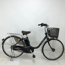 【クーポン対象★8/1(金)〜8/31(日)23:59まで】中古 自転車 激安 電動アシスト パナソニック ViVi DX 26インチ 内装3段 整備士点検済み