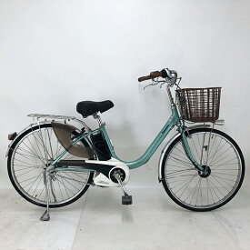 【クーポン対象★8/1(金)〜8/31(日)23:59まで】中古 自転車 激安 電動アシスト パナソニック 　ViVi Light U 26インチ 内装3段 整備士点検済み
