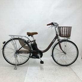 【クーポン対象★8/1(金)〜8/31(日)23:59まで】中古 自転車 激安 電動アシスト パナソニック ViVi LU 26インチ 内装3段 整備士点検済み