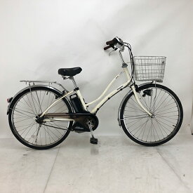 【クーポン対象★8/1(金)〜8/31(日)23:59まで】中古 自転車 激安 電動アシスト パナソニック ViVi Latte 26インチ 内装3段 整備士点検済み