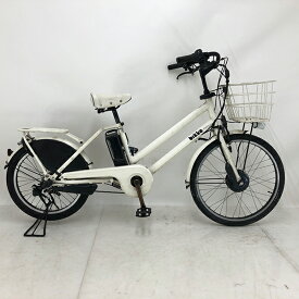 【クーポン対象】中古 自転車 激安 電動アシスト 子供乗せ付小径自転車 ブリヂストン Bikke 24/20インチ 内装3段 整備士点検済み