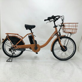 【クーポン対象】中古 自転車 激安 電動アシスト 子供乗せ付小径自転車 ブリヂストン bikke 20インチ 内装3段 整備士点検済み