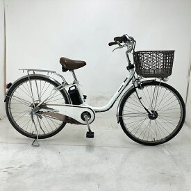 【クーポン対象】【新品充電器】中古 自転車 激安 電動アシスト パナソニック ViVi DX 26インチ 内装3段 整備士点検済み