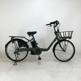 【クーポン対象】【充電器新品】中古 自転車 激安 子供乗せ小径電動アシスト パナソニック Gyutto STAGE 22インチ 内装3段 整備士点検済み