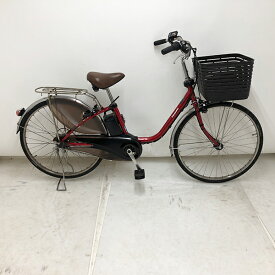 【クーポン対象】【新品充電器付き】中古 自転車 激安 電動アシスト パナソニック 26インチ 内装3段 整備士点検済み
