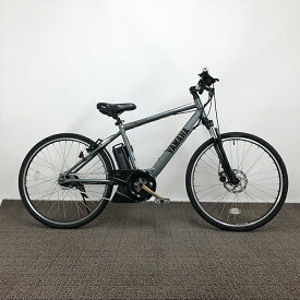 【クーポン対象】【新品バッテリー新品充電器】中古 自転車 激安 電動アシスト クロスバイク YAMAHA BRACE 26インチ 内装8段 整備士点検済み