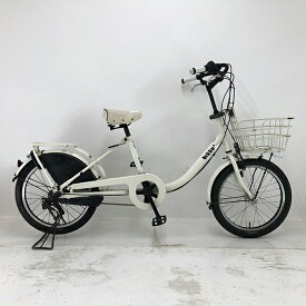 【クーポン対象★8/1(金)〜8/31(日)23:59まで】中古 自転車 激安 子ども乗せ自転車 ブリヂストン Bikke2 20インチ 内装3段 整備士点検済み