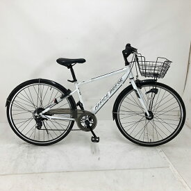 【クーポン対象】中古 自転車 激安 クロスバイク OFFICE PRESS 700x32c 外装7段 整備士点検済み