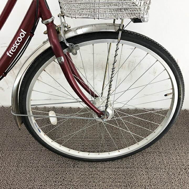 中古】27インチ 内装3段ギア カゴ大きいサイズ