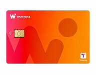 【WOWPASS】 韓国旅行カード WOWPASS(ワオパス) 必需品 TMoneyカード 交通カード地下鉄バスチャージ式 交…