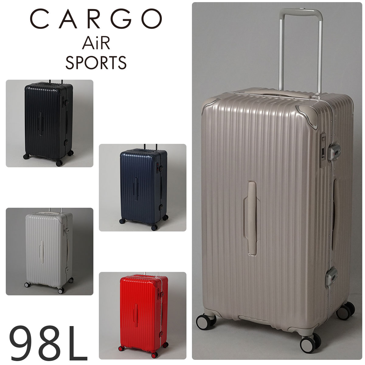 大型 スーツケース キャリーケース 98lの人気商品・通販・価格比較