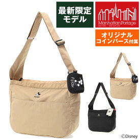 【楽天カード利用で最大P12倍】マンハッタンポーテージ Disney ミッキー Mickey Mouse ショルダーバッグ アレンストリートショルダーバッグ B4 A4 MP1497TASMIC24 メンズ レディース 送料無料 誕生日プレゼント【正規代理店】