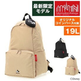 【楽天カード利用で最大P12倍】マンハッタンポーテージ Disney ミッキー Mickey Mouse リュック ワンマイルバックパック24 B4 A4 B5 MP2202TASMIC24 メンズ レディース キッズ P10倍 送料無料 誕生日プレゼント ギフト 【正規代理店】 nwar