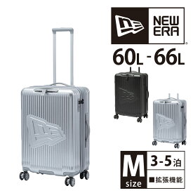 【500円オフクーポン＆エントリーで最大P52倍】ニューエラ スーツケース キャリーケース ハード 旅行 中型 60L〜66L 3泊〜5泊 Mサイズ NEWERA ホイールキャリーケース ミディアム メンズ レディース ポイント10倍 送料無料 誕生日プレゼント ギフト Coup23x