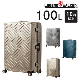 �y6/15���� �ő�P14�{�z�y���[�J�[�����z ���W�F���h�E�H�[�J�[ LEGEND WALKER �f�b�L DECK �X�[�c�P�[�X �L�����[ �n�[�h ��^ 100L 10���ȏ� L�T�C�Y �t���[���^�C�v 5510-70 �����Y ���f�B�[�X ���s 