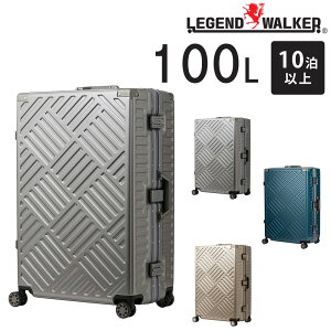 �y4/10���� �ő�P14�{�z�y���[�J�[�����z ���W�F���h�E�H�[�J�[ LEGEND WALKER �f�b�L DECK �X�[�c�P�[�X �L�����[ �n�[�h ��^ 100L 10���ȏ� L�T�C�Y �t���[���^�C�v 5510-70 �����Y ���f�B�[�X ���s 