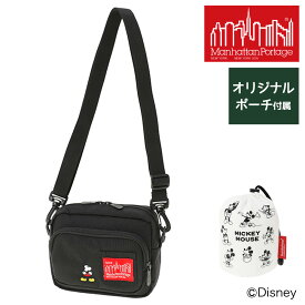 【当店限定ノートブック付き】 マンハッタンポーテージ ショルダーバッグ ザブルームショルダー ミッキーマウス Manhattan Portage MP1496MIC23 メンズ レディース 送料無料 誕生日プレゼント ギフト ラッピング無料 nwar【m05nt24】 Coup23x