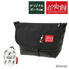 【当店限定ノートブック付き】 マンハッタンポーテージ ショルダーバッグ メッセンジャーバッグ ミッキー Manhattan Portage MP1605JRSFZPMIC23 メンズ レディース 送料無料 誕生日プレゼント ギフト ラッピング無料 アウトドア nwar【m05nt24】 Coup23x