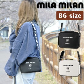 【最大P24倍&100円OFFクーポン】ミラ・ミラン バッグ ショルダーバッグ ミニ B6 mila milan コルソ 250102 メンズ レディース レザー P10倍 送料無料 誕生日プレゼント ギフト ラッピング無料