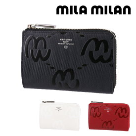 【最大P24倍&100円OFFクーポン】ミラ・ミラン 財布 二つ折り財布 L字ファスナー 大きめ mila milan ミオ 255614 メンズ レディース レザー 牛革 P10倍 送料無料 誕生日プレゼント ギフト ラッピング無料