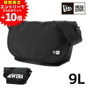 【エントリーで最大P52倍】ニューエラ バッグ ショルダー メッセンジャーバッグ 斜め掛けバッグ 中型 NEW ERA ショルダーバッグ 9L A5サイズ 男子 女子 黒 メンズ レディース キッズ 送料無料 誕生日プレゼント ラッピング無料 正規代理店