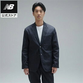 【公式】ニューバランス MET24 Denim Single Jacket アパレル ジャケット アウター ウェア メンズ 男性 運動 スポーツ カジュアル 快適 ファッション 屋内 屋外 贈り物 ギフト