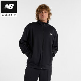 【公式】ニューバランス ニットトラックジャケット アパレル アウター ウェア 運動 スポーツ カジュアル 快適 ファッション 屋内 屋外 トレーニング ジム 部活 試合 練習 大会 フィットネス ヨガ ワークアウト 筋トレ メンズ 男性 吸汗速乾 吸湿 ドライ さらさら