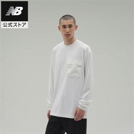 【50%OFF】【公式】ニューバランス MET24 Pocket Long Sleeve Tee アパレル ロング カットソー トップス 長袖 ロンT 運動 スポーツ カジュアル 快適 ファッション 屋内 屋外 贈り物 ギフト メンズ 男性