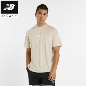 【公式】ニューバランス ショートスリーブTシャツ アパレル 半袖 半袖 Tシャツ 運動 スポーツ カジュアル 快適 ファッション 屋内 屋外 贈り物 ギフト メンズ 男性 吸汗速乾 吸湿 ドライ さらさら 機能性素材