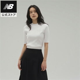 【50%OFF】【公式】ニューバランス MET24 Knit Short Sleeve Tee アパレル 半袖 ショートスリーブTシャツ Tシャツ 運動 スポーツ カジュアル 快適 ファッション 屋内 屋外 贈り物 ギフト レディース ウィメンズ 女性