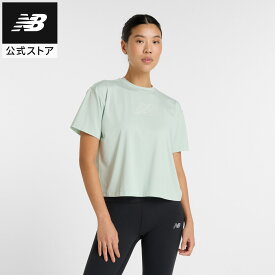 【公式】ニューバランス リラックスグラフィックショートスリーブTシャツ アパレル 半袖 半袖 Tシャツ スポーツ カジュアル 快適 ファッション トレーニング ジム 部活 練習 フィットネス ヨガ ワークアウト 筋トレ レディース 吸汗速乾 吸湿 ドライ さらさら 機能性素材
