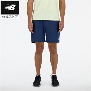 【公式】ニューバランス Sport Essentials ショーツ 7インチ(インナー無し) アパレル セットアップ ズボン 短パン ボトムス ランニング マラソン メンズ 男性 スポーツ 部活 練習 アウトドア カ