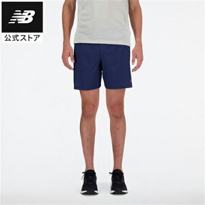 【公式】ニューバランス RCショーツ 7インチ(シームレスブリーフ付き) アパレル セットアップ ズボン 短パン ボトムス ランニング マラソン メンズ 男性 スポーツ 部活 練習 アウトドア カ