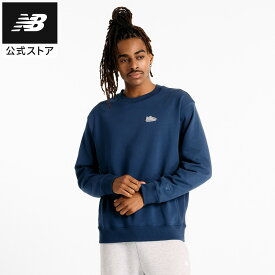 【公式】ニューバランス Athletics 574 Patch スウェットクルー アパレル トップス 運動 スポーツ カジュアル 快適 ファッション 屋内 屋外 贈り物 ギフト メンズ 男性