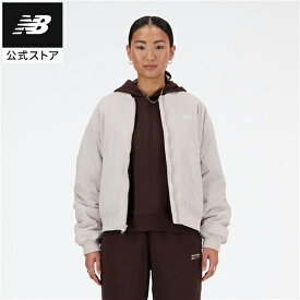 【50%OFF】【公式】ニューバランス Linear Heritage ウーブンボンバージャケット アパレル アウター ウェア レディース ウィメンズ 女性 運動 スポーツ カジュアル 快適 ファッション 屋内 屋外 贈り物 ギフト