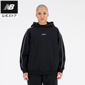 【50%OFF】【公式】ニューバランス NB Essentials オーバーサイズ 裏起毛フリースフーディー アパレル トップス レディース ウィメンズ 女性 運動 スポーツ カジュアル 快適 ファッション 屋内 屋外 贈り物 ギフト