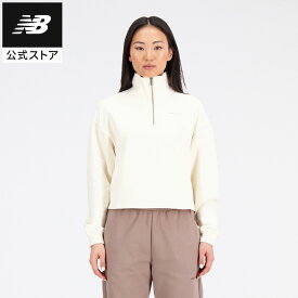 【50%OFF】【公式】ニューバランス NB Athletics Linear ハーフジップトップ アパレル カットソー トップス 長袖 レディース ウィメンズ 女性 ロンT 運動 スポーツ カジュアル 快適 ファッション 屋内 屋外 贈り物 ギフト