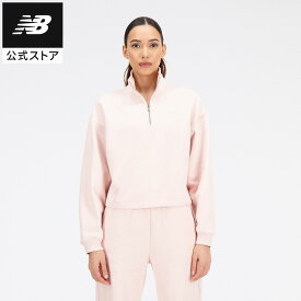 【50%OFF】【公式】ニューバランス NB Athletics Linear ハーフジップトップ アパレル カットソー トップス 長袖 レディース ウィメンズ 女性 ロンT 運動 スポーツ カジュアル 快適 ファッション 屋内 屋外 贈り物 ギフト
