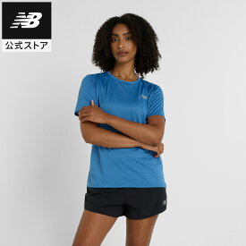 【公式】ニューバランス Sport Essentials ショートスリーブTシャツ アパレル 半袖 Tシャツ スポーツ カジュアル 快適 ファッション ランニング マラソン 部活 練習 アウトドア レディース ウィメンズ 女性 吸汗速乾 吸湿 ドライ さらさら 機能性素材