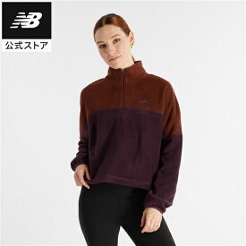 【公式】ニューバランス ポーラーフリースハーフジップ アパレル アウター ウェア レディース ウィメンズ 女性 運動 スポーツ カジュアル 快適 ファッション 屋内 屋外 贈り物 ギフト