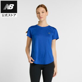 【公式】ニューバランス Sport Core ヘザーショートスリーブTシャツ アパレル 半袖 Tシャツ スポーツ カジュアル 快適 ファッション トレーニング ジム 部活 練習 フィットネス ヨガ ワークアウト 筋トレ レディース 吸汗速乾 吸湿 ドライ さらさら 機能性素材