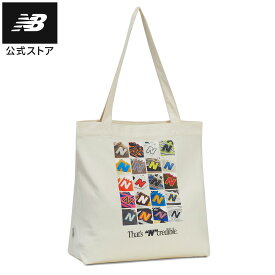 【30%OFF】【公式】ニューバランス グラフィックトート アクセサリー トートバッグ 屋内 屋外 メンズ 男性 レディース ウィメンズ 女性 ユニセックス キャンバス ポケット