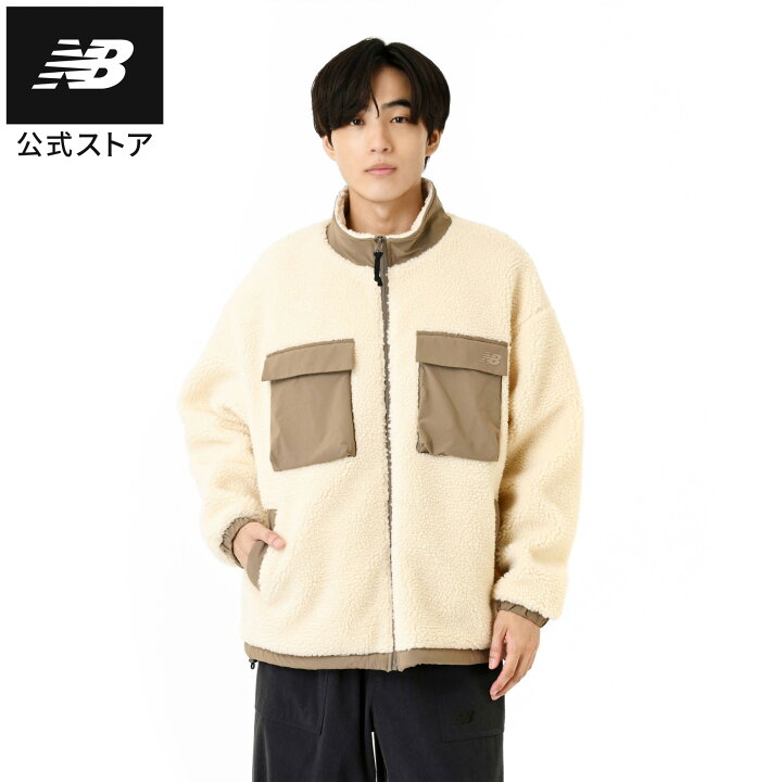 楽天市場】【30%OFF】【公式】ニューバランス ボアフリースジャケット 